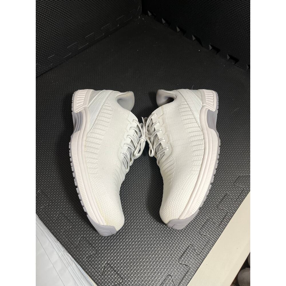 Orthofeet Yari 20015 White Knit Orthopedic Shoes Sneakers Men's Size 8 2E Wide - Picture 4 of 7